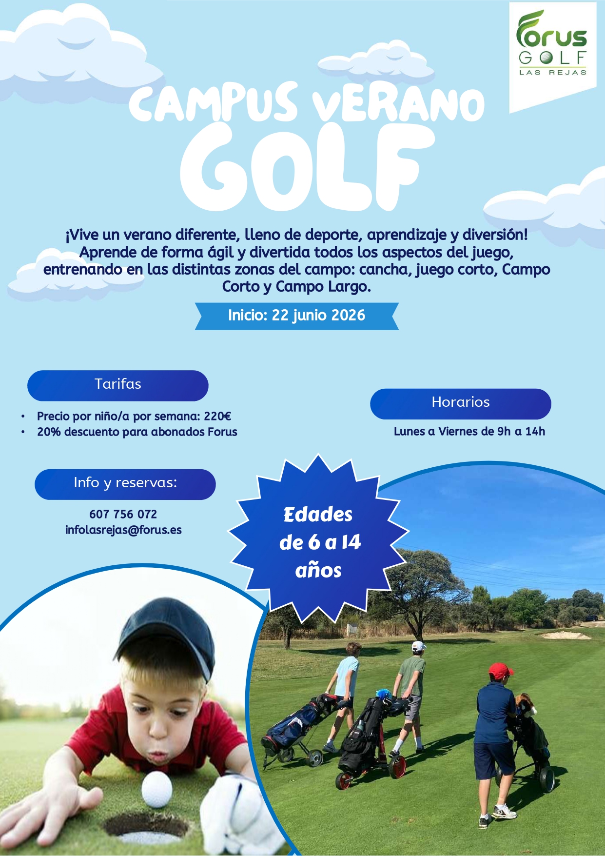 CAMPUS DE VERANO GOLF