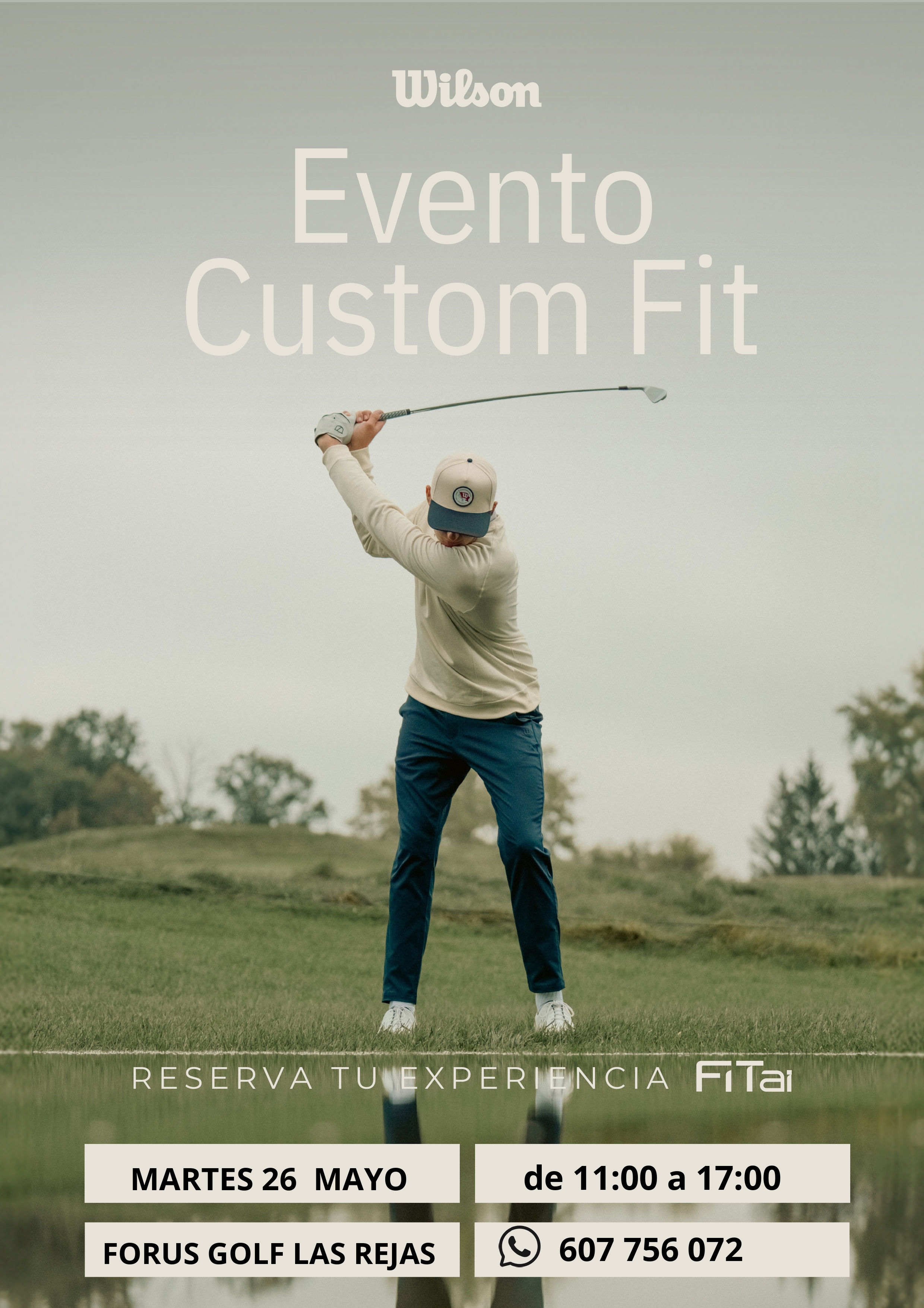 FITTING WILSON GRATUITO 26 MAYO