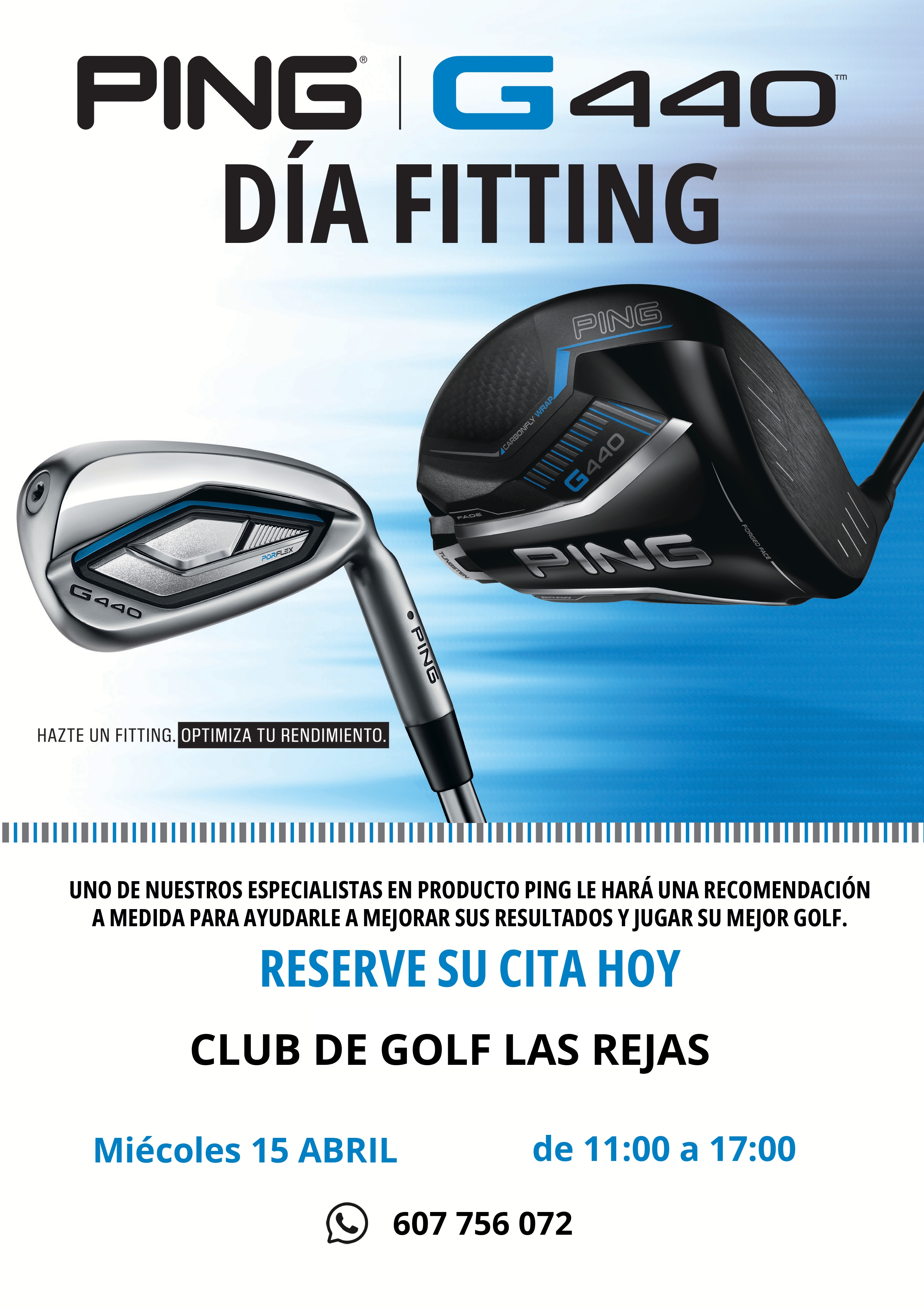 FITTING PING GRATUITO