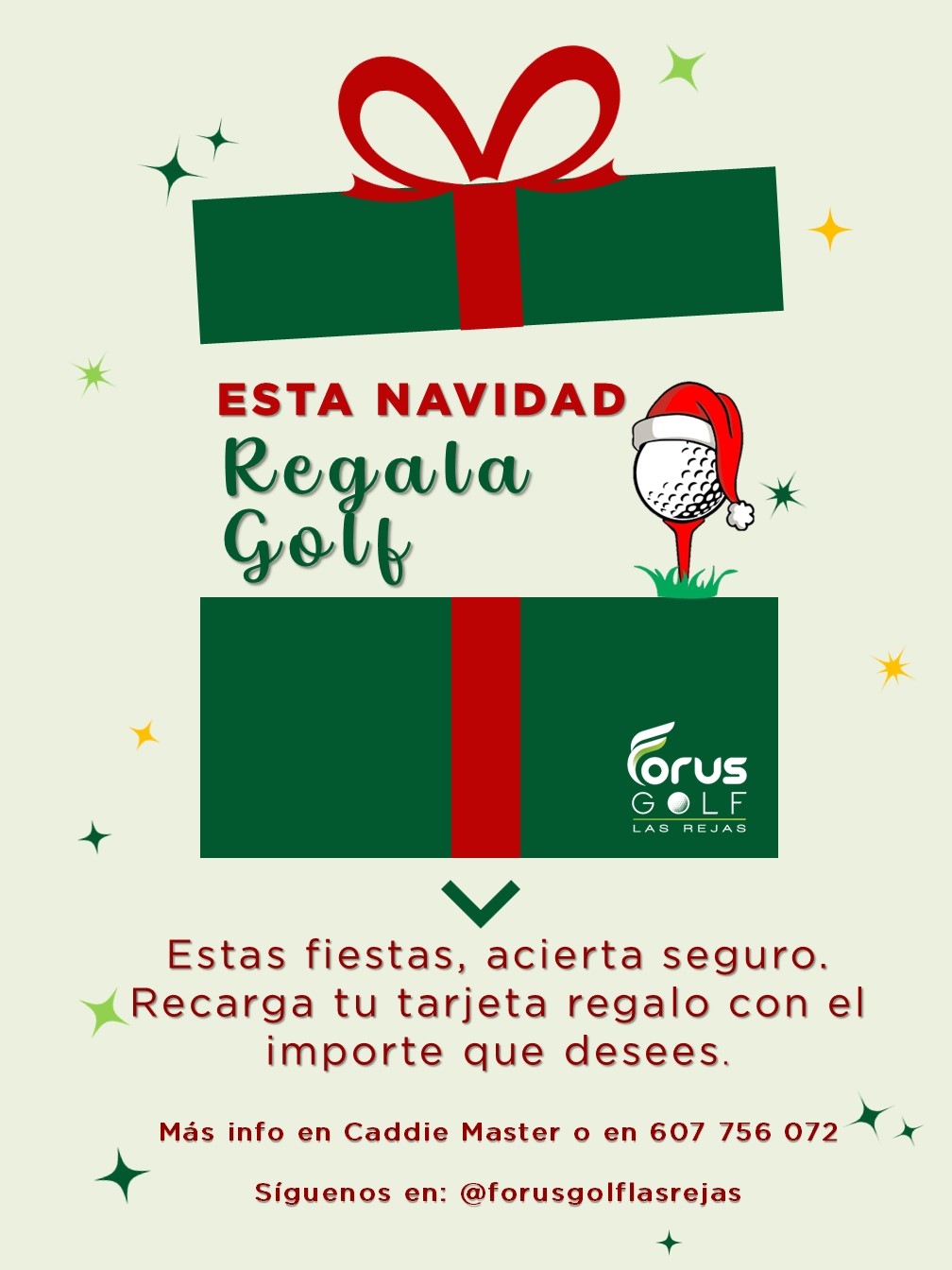 Regala GOLF estas Navidades!