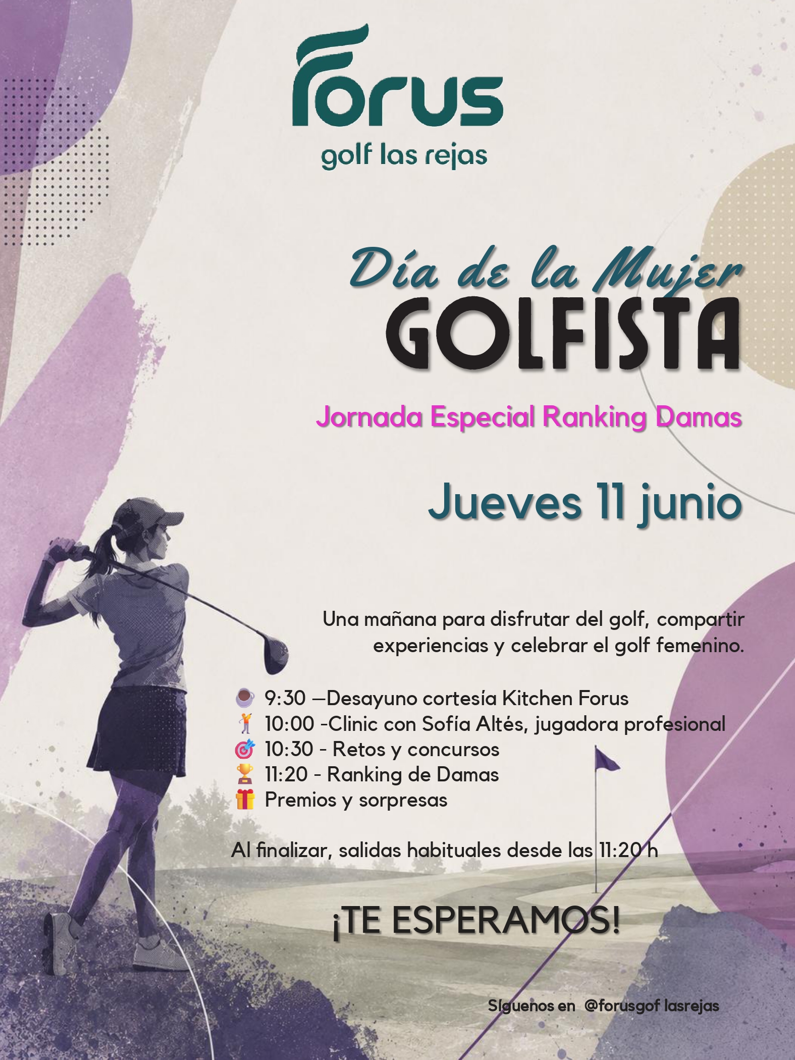 Día de la Mujer Golfista - 11 de junio