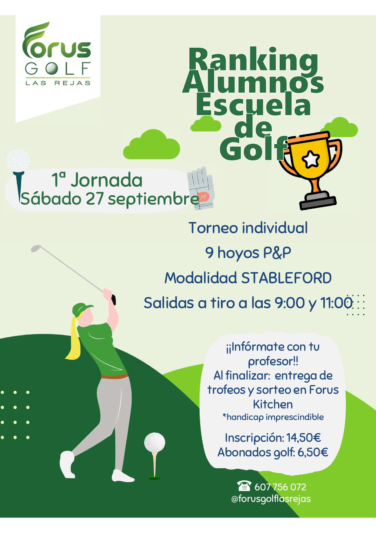 TORNEO ALUMNOS 27 SEPTIEMBRE